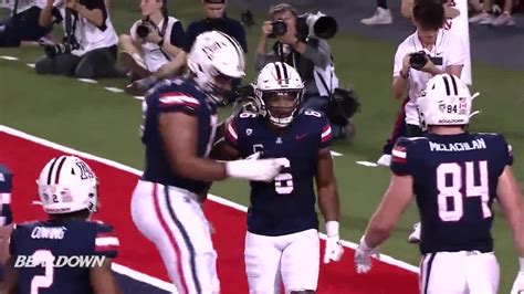 De Laura’s 3 touchdown passes leads Arizona to 31-10 win over UTEP